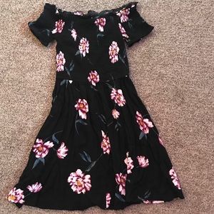 Kendall and Kylie black dress from pac sun